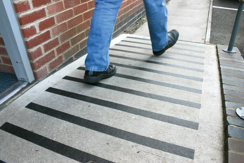 Black Anti-Slip Step Tape Strips – Durable Traction For Stair Edges