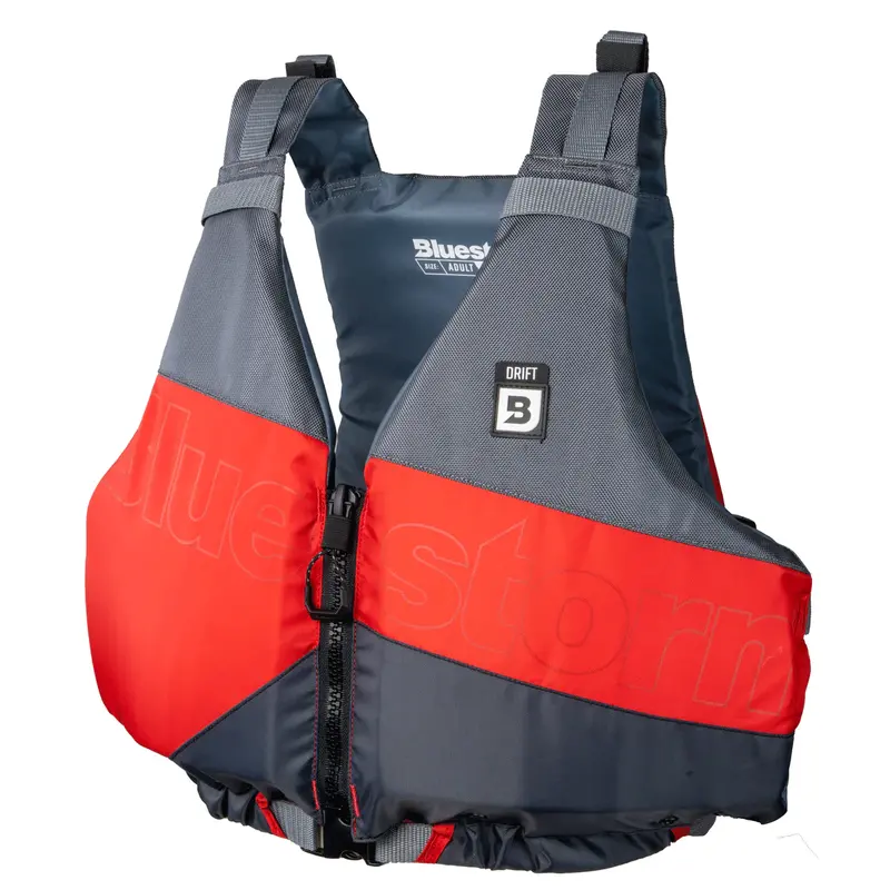 Bluestorm Drift Paddle Life Vest – Buoyant Kayak & Canoe Model 1