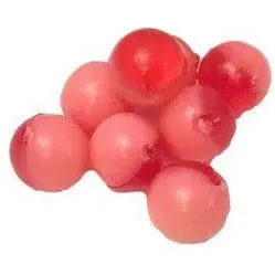 Bnr Tackle Soft Roe Beads – 8 Mm, 50/50 Red Roe Blend, Neutral Buoyancy, 15-Pack 1
