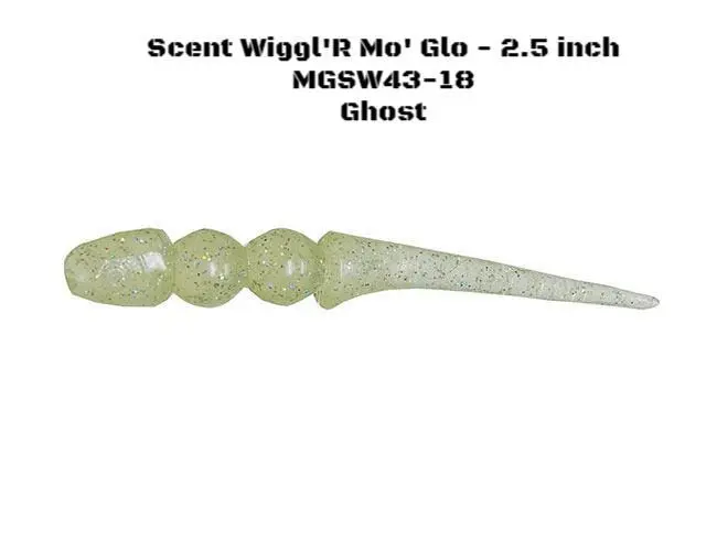 Bobby Garland Scent Wiggl'R Mo' Glo Soft Bait – 2.5 Inches 1
