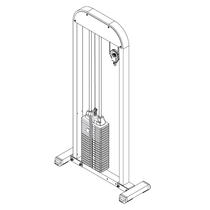 Body-Solid Gstck Weight Stack For Home Gyms & Commercial Use 1