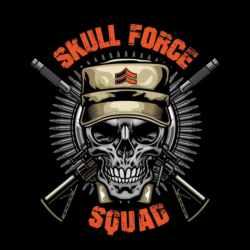 Bold Skull Power T-Shirt 1