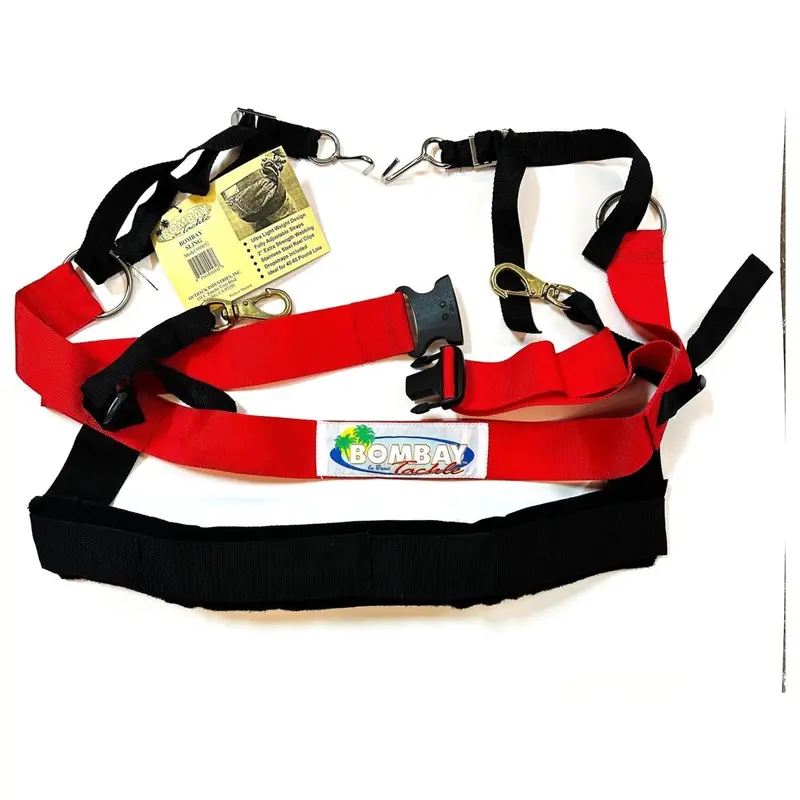 Bombay Tackle Saltwater Fishing Harness – Adjustable Heavy-Duty Belt System 1