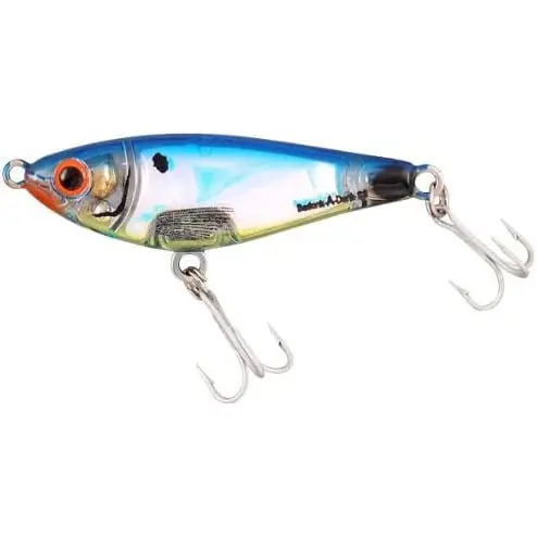 Bomber Allwater Badonk-A-Donk Slow Sinker – 2.5-Inch, 1/4-Ounce Blackback Peanut Butter Flash 1