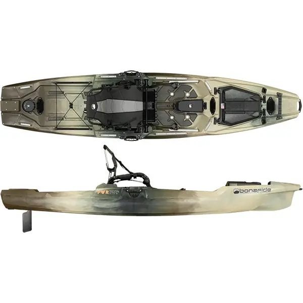 Bonafide Pwr129 Wide-Body Pedal Fishing Kayak 1