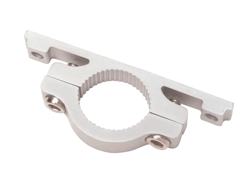 Bontrager Handlebar Bottle Cage Clamp – Silver Anodized 1
