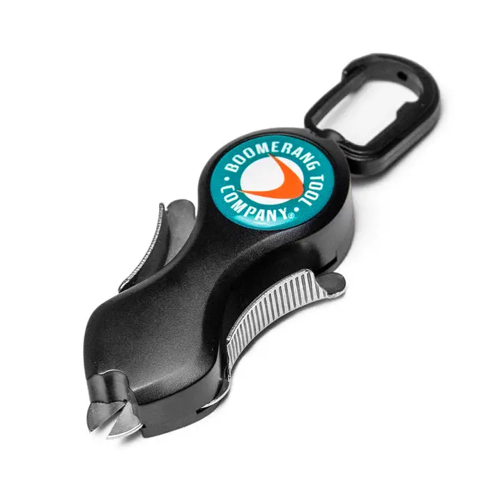 Boomerang Snip Line Cutter – Compact, Stainless Steel Fishing Line Trimmer 1