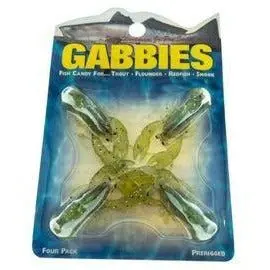 Boone Gabbies Dave Workman Jr. Pro Series Jig – #2, 3-1/4", 1/4 Oz Chartreuse Finish (Pack Of 4) 1
