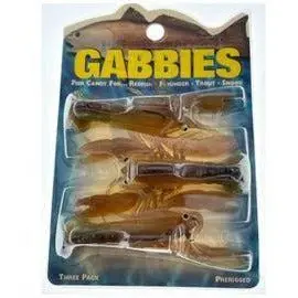 Boone Gabbies Pro Series 2/0 – 3.25-Inch, 5/8-Ounce Natural Shrimp (3-Pack) 1
