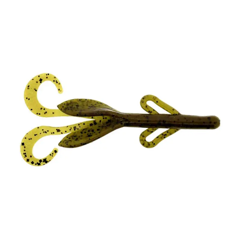 Brush Hog Classic Green Pumpkin Soft Plastic Bait 1