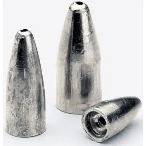 Bullet Weights Ultra Steel Slip Sinker – 1/8 Oz, 25-Pack 1