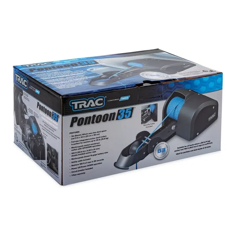 Camco Pontoon Anchor Winch – Model 35-G3 1