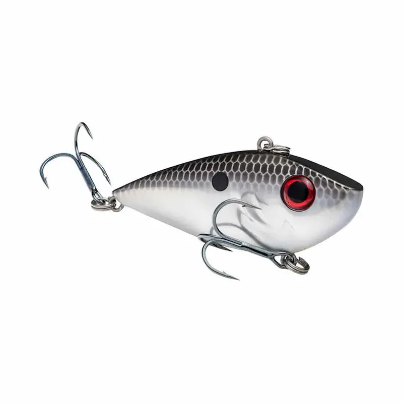 Chrome Black Red-Eyed Shad Fishing Bait 1