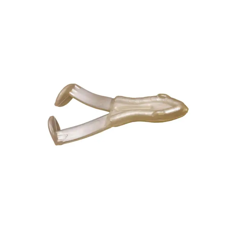 Chubby Frog Soft Plastic Lure – Pearly White 1