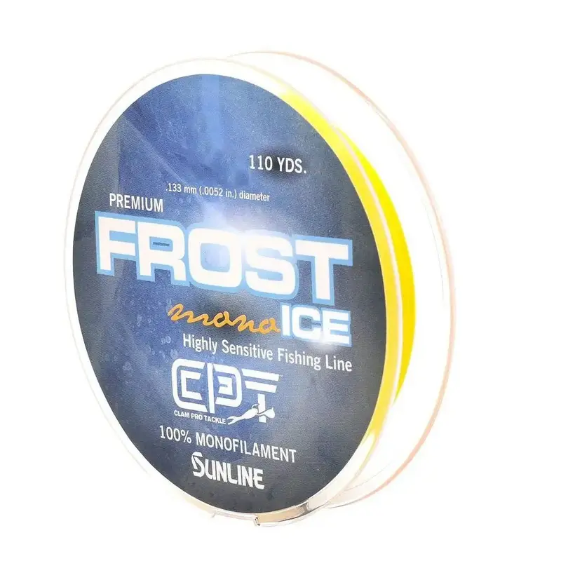 Clam Cpt Frost Monofilament Fishing Line – 7 Lb Test, 110 Yd, Gold 1