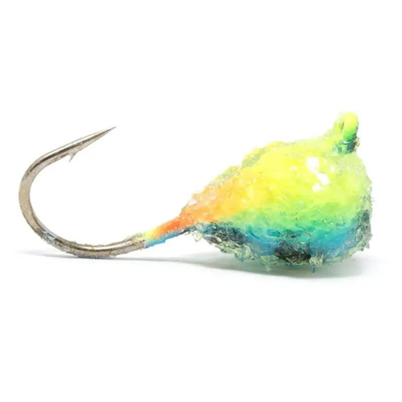 Clam Tungsten Snow Drop Xl – 1/32 Oz Blueberry Spot Ice Jig 1