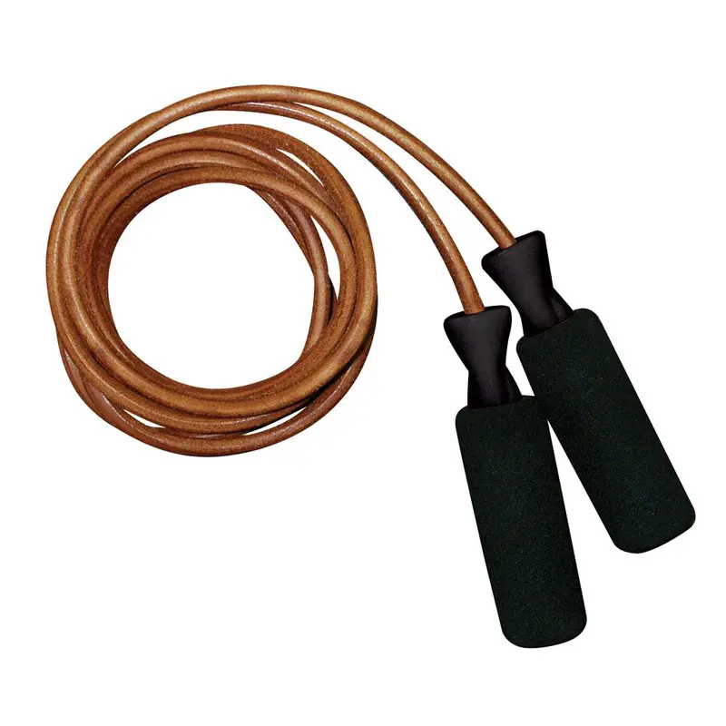 Contender Fight Sports Genuine Leather Jump Rope – Adjustable Length 1