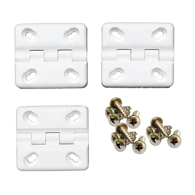 Cooler Shield Replacement Hinges – Compatible With Rubbermaid & Coleman Coolers (3-Pack) 1