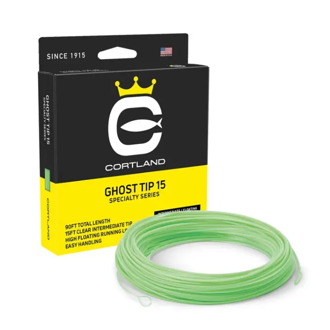 Cortland Specialty Ghost Tip 15-Foot Fly Line – Extended Sinking Section For Versatility 1