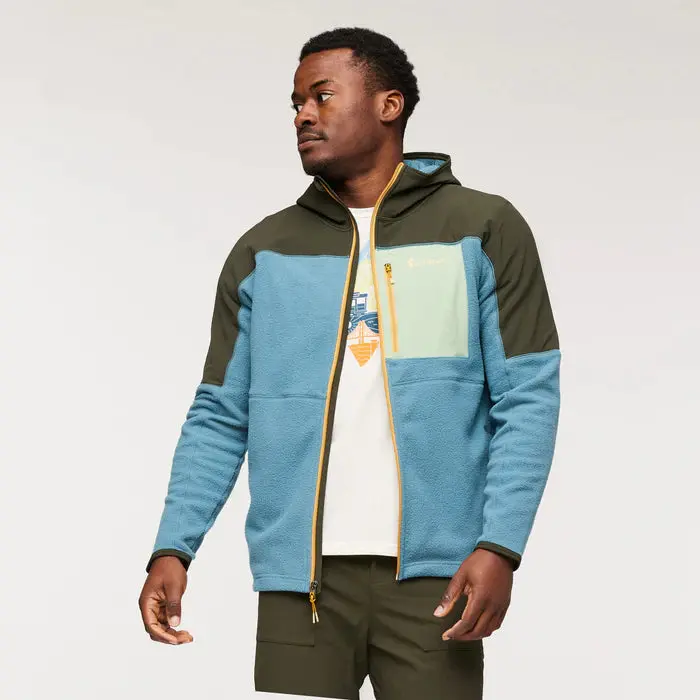 Cotopaxi Abrazo Hooded Fleece Jacket – Men’S Recycled Fabric Pullover 1