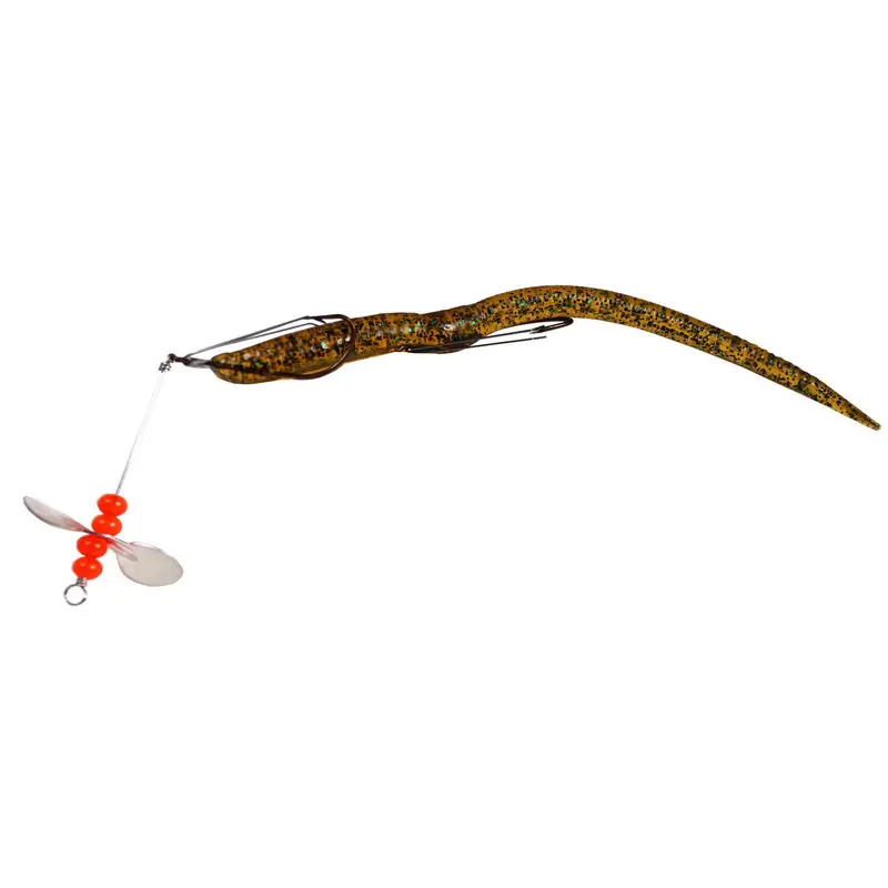 Creme Scoundrel Ice Tea Rig – 6-Inch Soft Bait, Single Pack 1