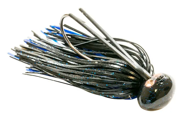 Crosseyez Football Jig Black Blue Swim Trailer 1