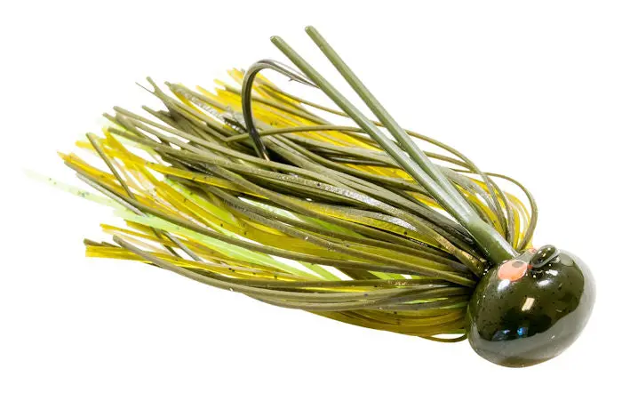 Crosseyez Football Jig Green Pumpkin Tru-Color 1