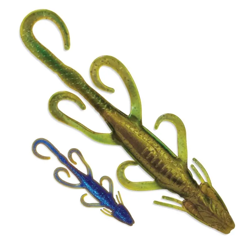 Culprit Water Dragon Lizard – 7" Soft Plastic Bait (8-Pack) 1