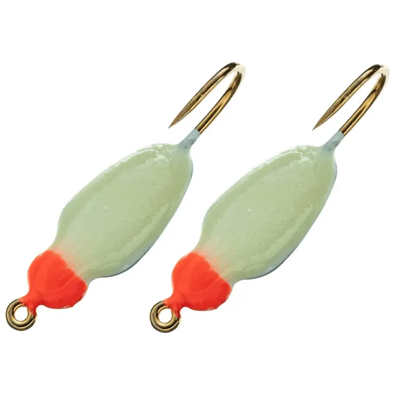 Custom Jigs Demon Glow Brite Orange Jig – Bulk Pack Of 12 1