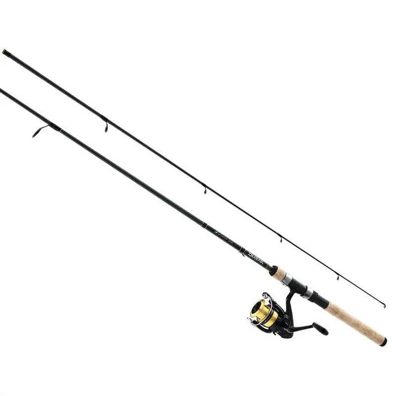 Daiwa D-Shock Spinning Rod And Reel Combo – 6' Medium, Two-Piece 1