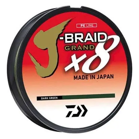 Daiwa J-Braid Grand 8-Strand Braided Fishing Line – Ultra-Thin High-Strength Line 1