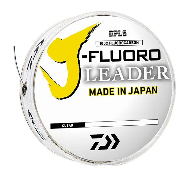 Daiwa J-Fluoro Fluorocarbon Leader Line – Low-Visibility Fishing Line 1