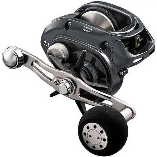 Daiwa Lexa Lx400H-P Baitcasting Reel – 7.1:1 Gear Ratio, Right-Hand Retrieve 1