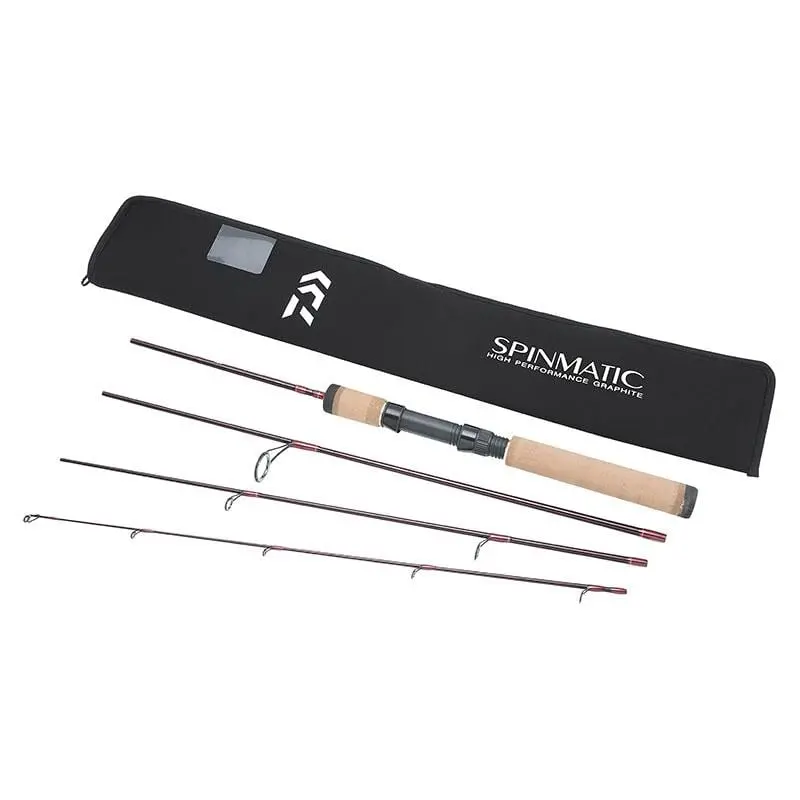 Daiwa Spinmatic D Travel-Friendly Spinning Rod For Anglers On The Go 1