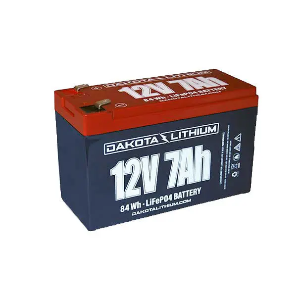 Dakota Lithium 7Ah 12V Lifepo4 Backup Battery 1