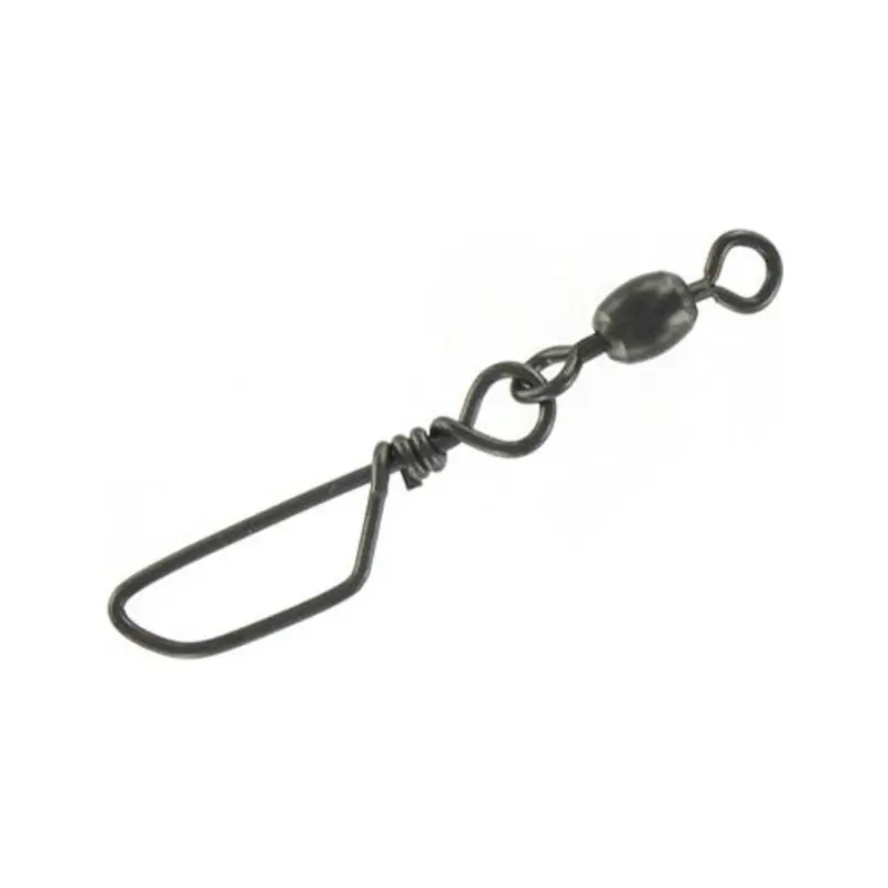 Danielson Ball Bearing Swivel With Coastlock Snap – Size 1 (Black, 3-Pack) 1