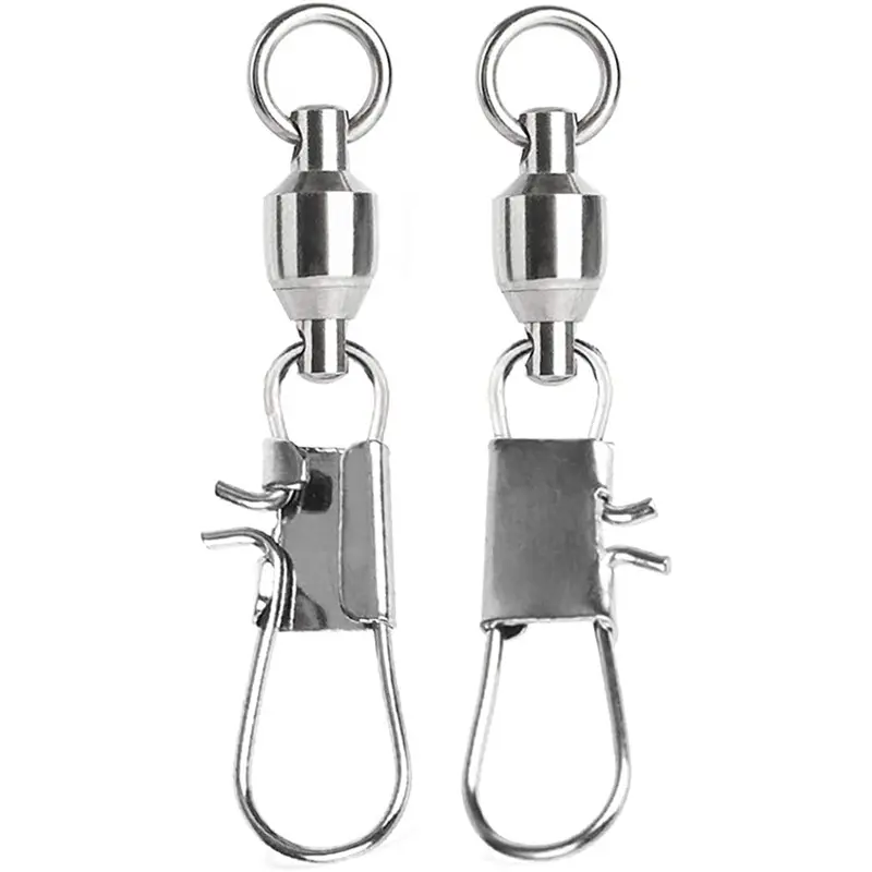 Danielson Ball-Bearing Swivel With Interlock Nickel Plating 1