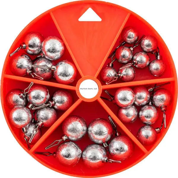 Danielson Drop Shot Sinker Selection Set – 29-Piece Variety 1