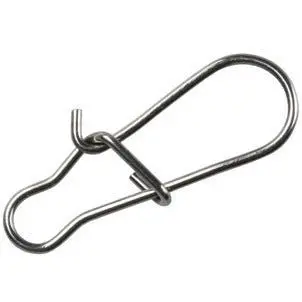 Danielson Dual Lock Snap Swivel – Nickel-Plated, 10-Pack 1