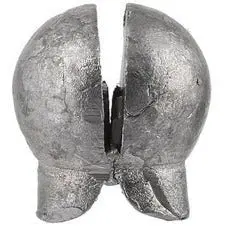 Danielson Removable Split Shot Sinkers – Size 4, 15-Pack 1