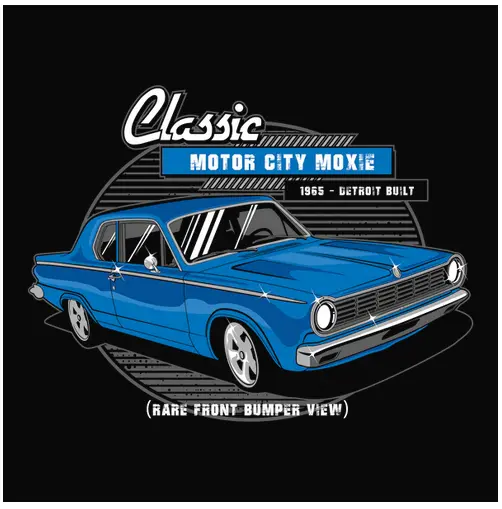 Detroit-Inspired Motor City Moxie T-Shirt 1