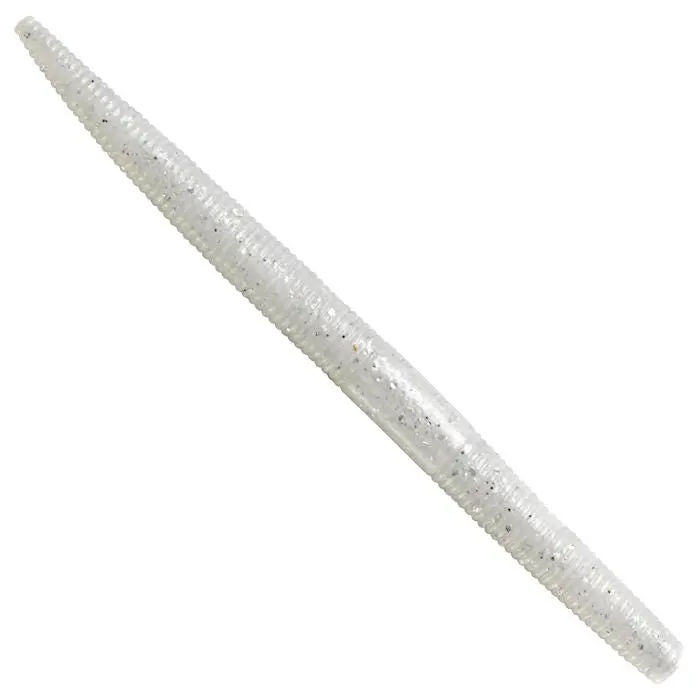 Dinger Soft Plastic Bait In Pearl And Silver Flake 1