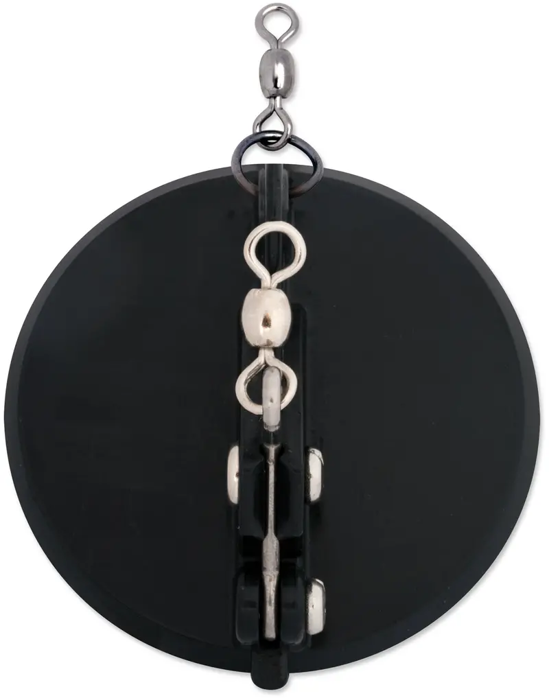 Dipsy Diver Planer Board – All-Black Design With Black Bottom 1