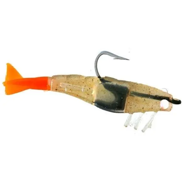 Doa Rigged Shrimp Lure – 2.75-Inch, 0.1875-Ounce Pre-Rigged Soft Shrimp (Pack Of 3) 1