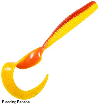 Doormatadorz Soft Fluke Bait In Bleeding Banana 1