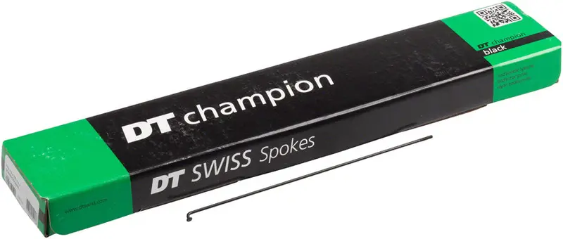 Dt Swiss Champion J-Bend Spoke – 2.0Mm × 278Mm, Black 1