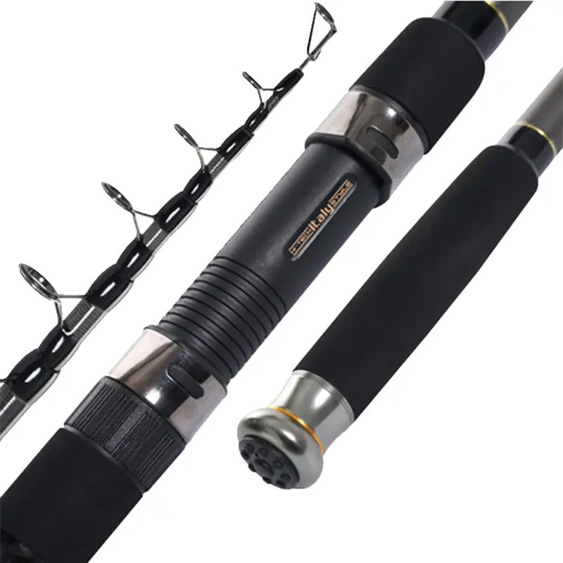 Dual-Power Telescopic Sea Rod Set – 3.9M To 5.4M High-Carbon Far-Casting Rods For Beach & Offshore Use 1