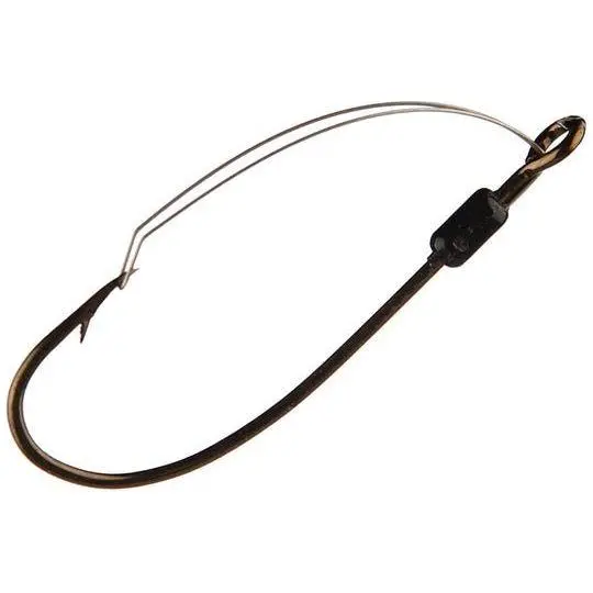 Eagle Claw Bronze Weedless Chunk & Bait Hooks (5-Pack) 1