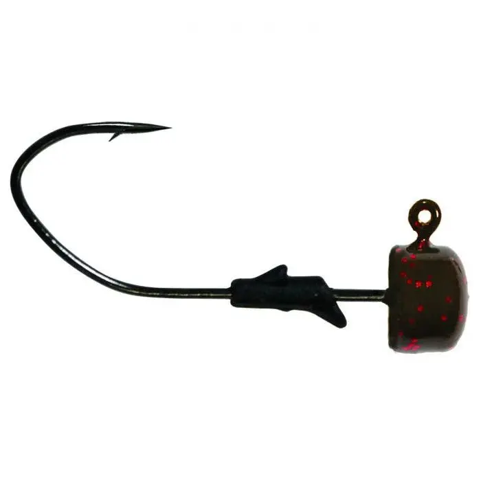 Eagle Claw Lazer Sharp Pro-V Finesse Jig – 5-Pack, Weedless Design 1