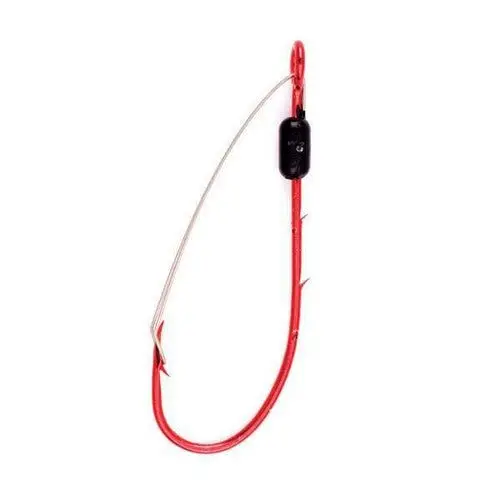 Eagle Claw Lazer Sharp Red Weedless Hook Set (5-Pack) 1